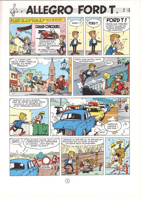 Aperçu de l'album Marc Lebut et son voisin tome 1 - Allegro Ford T