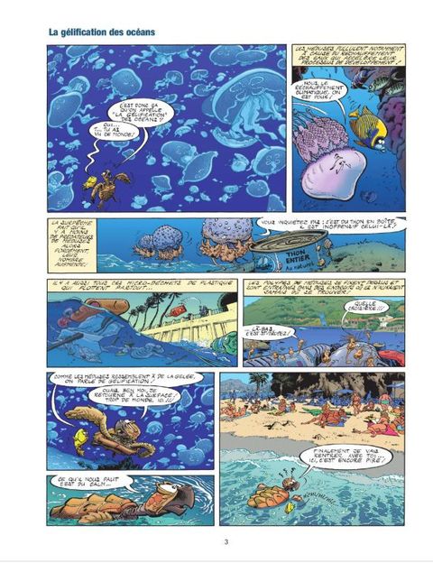 Aperçu de l'album Les animaux marins en bande dessinée  tome 5