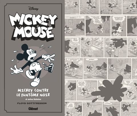 Couverture de l'album 1938/1940 - Mickey Contre le Fantôme Noir et Autres Histoires
