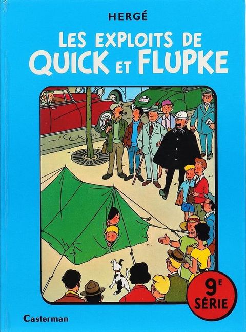 Couverture de l'album Les exploits de Quick et Flupke