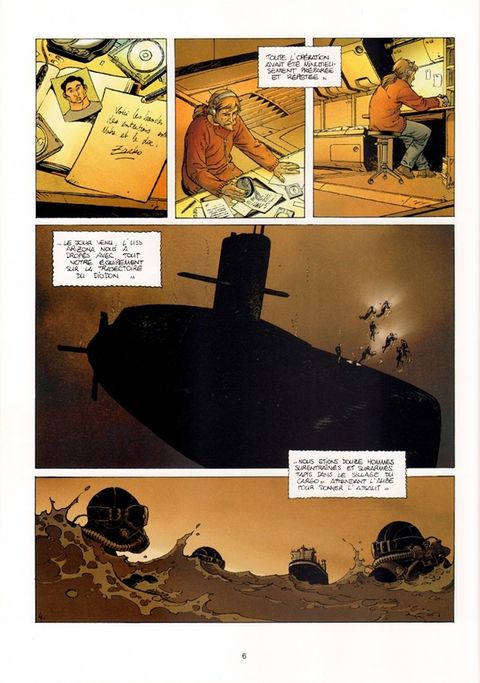 Aperçu de l'album Les Aquanautes tome 4 - Le Diodon