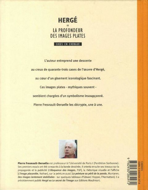 Aperçu de l'album Hergé - Auteur tome 2002 - Hergé ou la profondeur des images plates - Cases en exergue