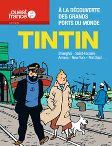 Couverture de l'album Tintin à la découverte des grands ports du monde