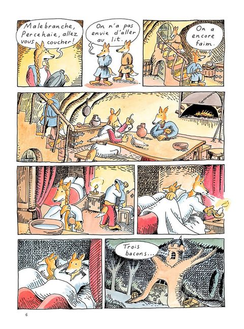 Aperçu de l'album Le Roman de Renart (heitz) tome 1 - Ysengrin