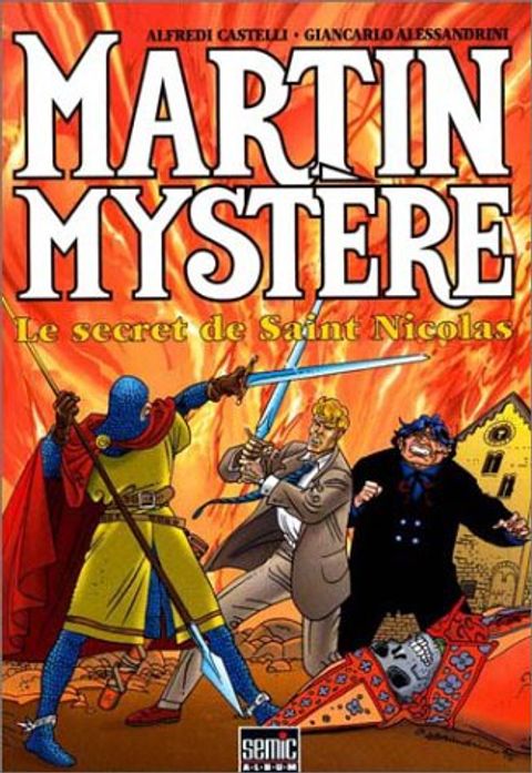 Couverture de l'album Martin Mystère N° 1 : Le secret de Saint Nicolas