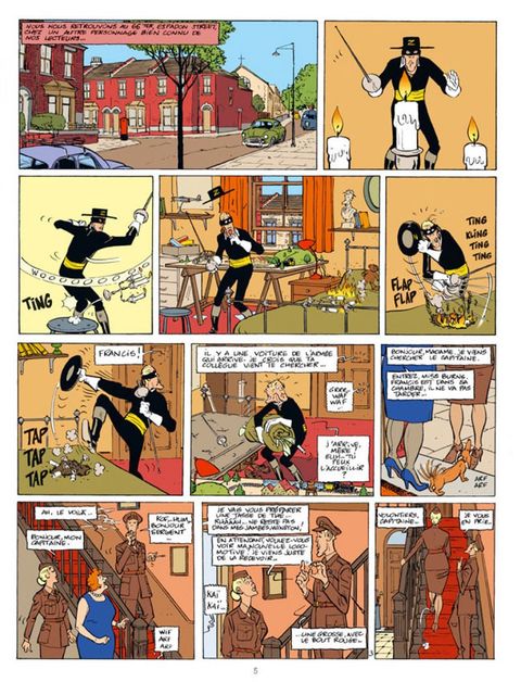 Aperçu de l'album Les Aventures de Philip et Francis tome 1 - Menaces sur l'Empire