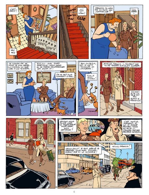 Aperçu de l'album Les Aventures de Philip et Francis tome 1 - Menaces sur l'Empire