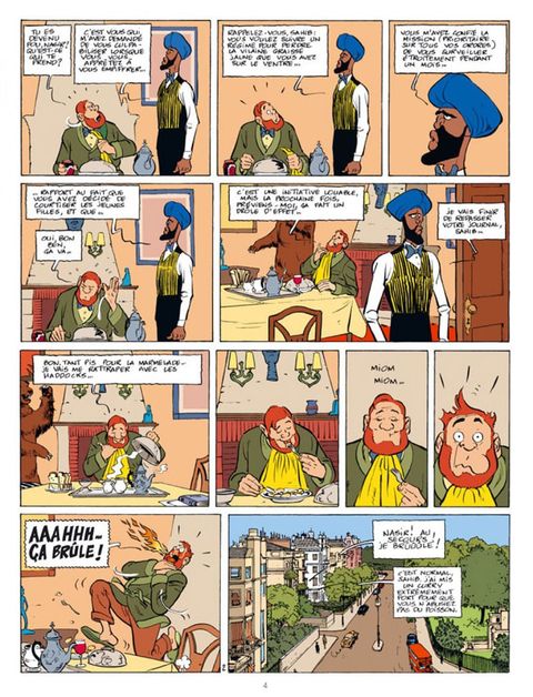 Aperçu de l'album Les Aventures de Philip et Francis tome 1 - Menaces sur l'Empire