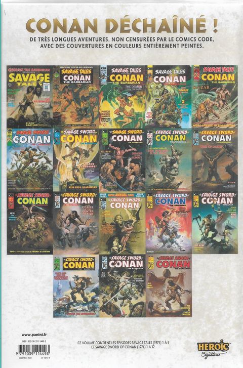Aperçu de l'album The Savage Sword of Conan - Original Comics tome 1 - Savage Sword of Conan