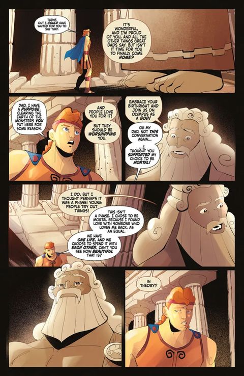 Aperçu de l'album Disney Heroes tome 1 - Hercule