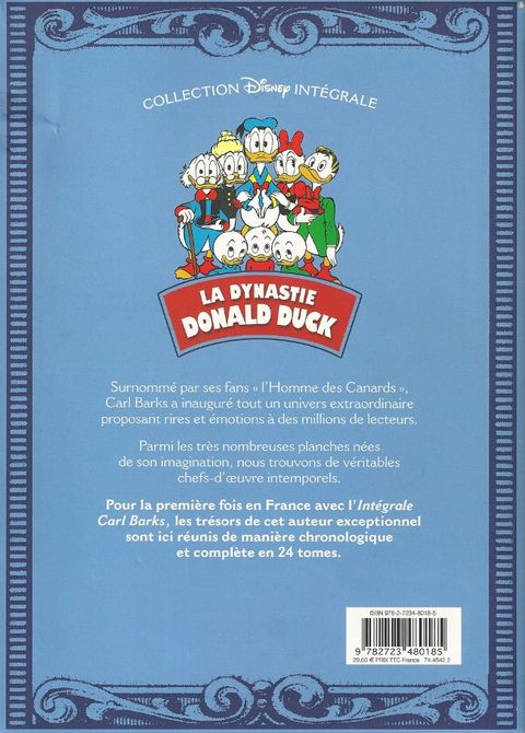 Aperçu de l'album La Dynastie Donald Duck tome 1 - 1950-1951 - Sur les Traces de la Licorne et Autres Histoires