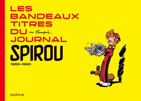 Couverture de l'album Les bandeaux titres du journal Spirou par Franquin
