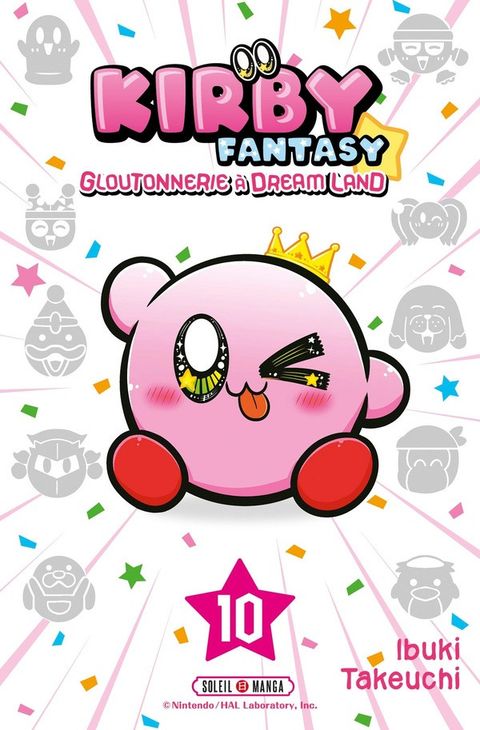Couverture de l'album Kirby Fantasy - Gloutonnerie à DreamLand