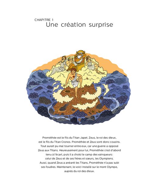 Aperçu de l'album La Mythologie en Bd tome 11 - Prométhée 