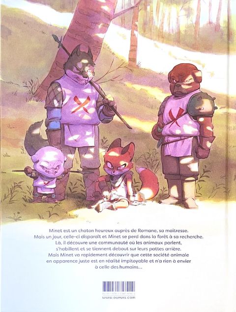Aperçu de l'album Poltron Minet tome 1 - Poltron Minet - Tome 1 - La voie romane