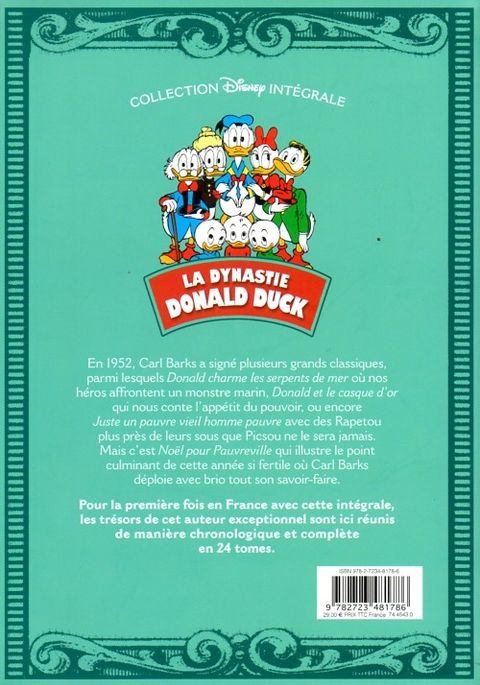 Aperçu de l'album La Dynastie Donald Duck tome 2 - 1951-1952 - Retour en Californie et Autres Histoires