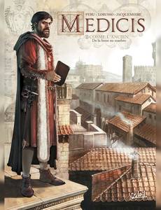 Couverture du premier album de la série Médicis