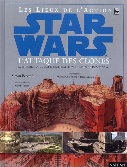 Couverture de l'album Star Wars, Episode 2 : les Lieux de l'Action