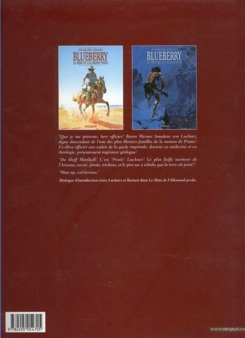 Aperçu de l'album Blueberry - La mine de l'allemand perdu/Le spectre aux balles d'or