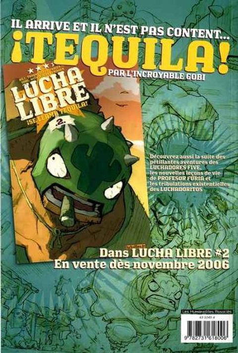 Aperçu de l'album Lucha Libre tome 1 - Introducing The Luchadores Five