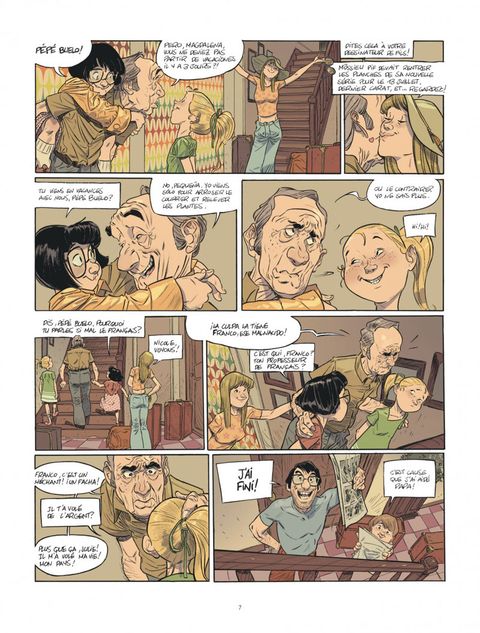 Aperçu de l'album Les beaux étés tome 2 - La calanque