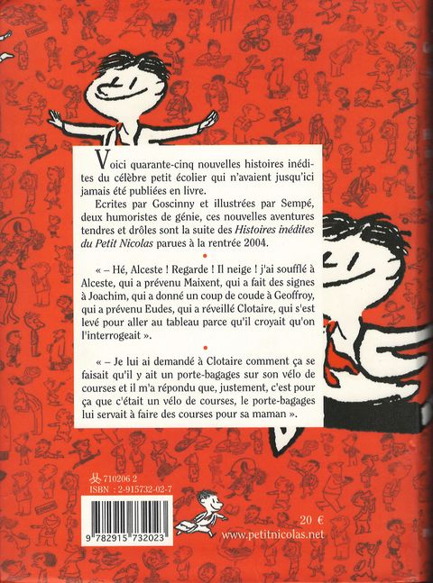 Aperçu de l'album Le Petit Nicolas (Int. 5T) tome 2 - Histoires inédites du Petit Nicolas (Vol 2)