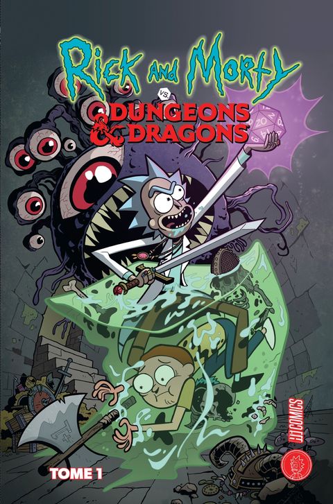 Couverture de l'album Rick & Morty VS. Dungeons & Dragons