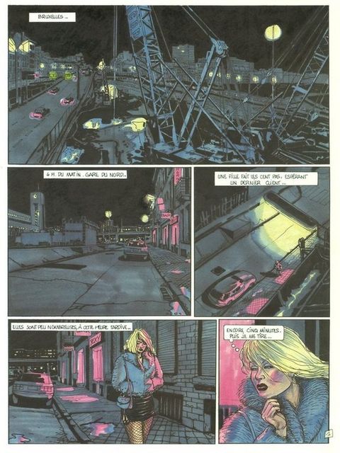 Aperçu de l'album Alain Moreau tome 1 - La Nuit du Bouc