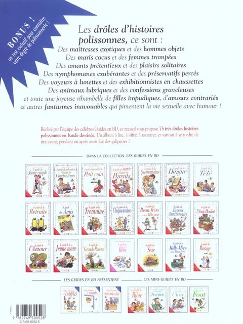 Aperçu de l'album Le Guide en BD tome 29 - Drôles d'Histoires Polissonnes