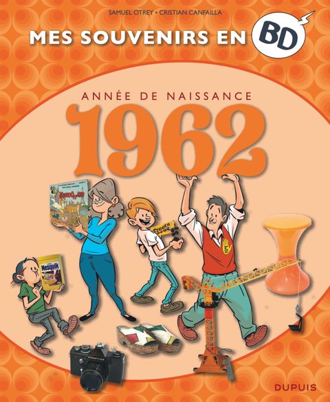 Couverture de l'album Mes souvenirs en BD - 1962