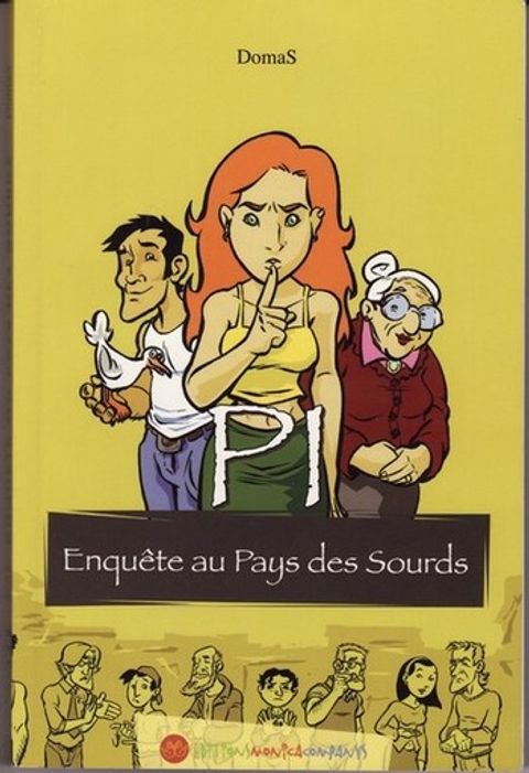 Couverture de l'album Pi : Enquête au Pays des Sourds