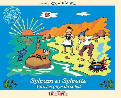 Couverture de l'album Sylvain et Sylvette 8 - Vers les pays de soleil