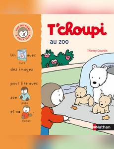 Couverture de l'album T'choupi au zoo
