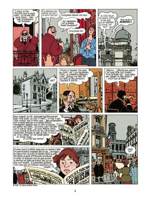 Aperçu de l'album Adèle Blanc-Sec tome 7 - Tous des Monstres !