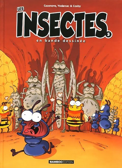 Couverture de l'album Les insectes en Bd