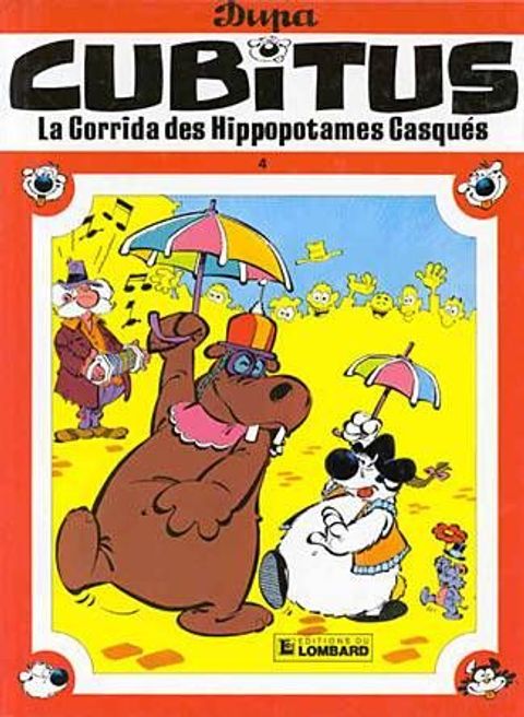 Couverture de l'album La Corrida des Hippopotames Casques