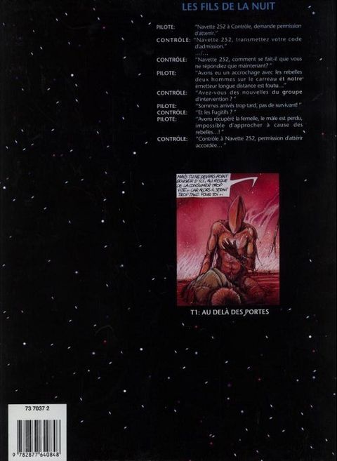 Aperçu de l'album Les Fils de la Nuit tome 1 - Au delà des Portes