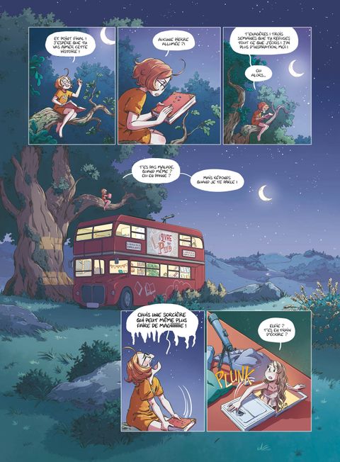 Aperçu de l'album Le Grimoire d'Elfie tome 7 - La rivière aux étoiles