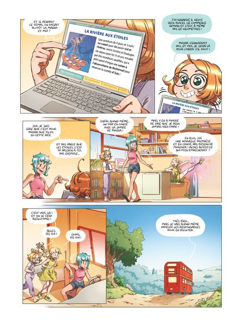 Aperçu de l'album Le Grimoire d'Elfie tome 7 - La rivière aux étoiles