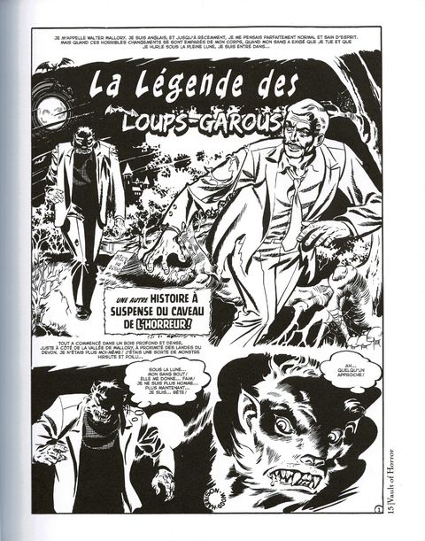 Aperçu de l'album Vault of Horror tome 1