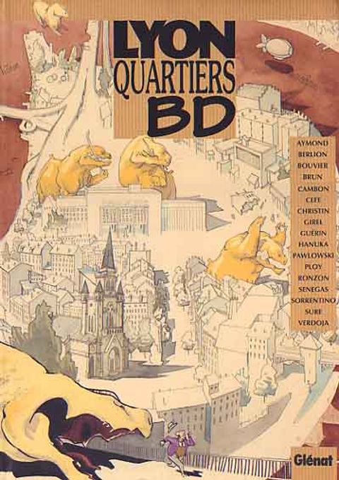 Couverture de la série L'Histoire de Lyon en Bd