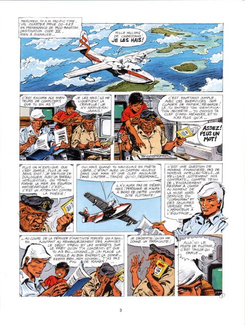 Aperçu de l'album Bernard Prince tome 15 - Orage sur le Cormoran
