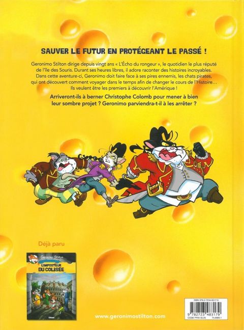 Aperçu de l'album Geronimo Stilton tome 1 - La Découverte de l'Amérique