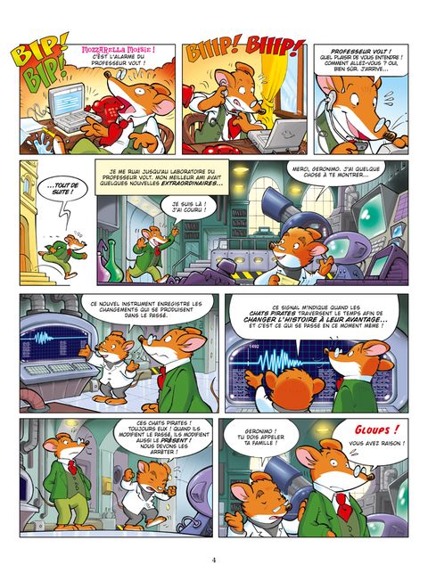 Aperçu de l'album Geronimo Stilton tome 1 - La Découverte de l'Amérique