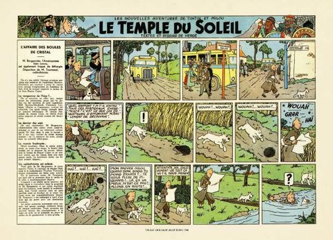 Aperçu de l'album Tintin (Monographie par album) tome 14.2014 - Le Temple du Soleil (La malédiction de Rascar Capac 2)