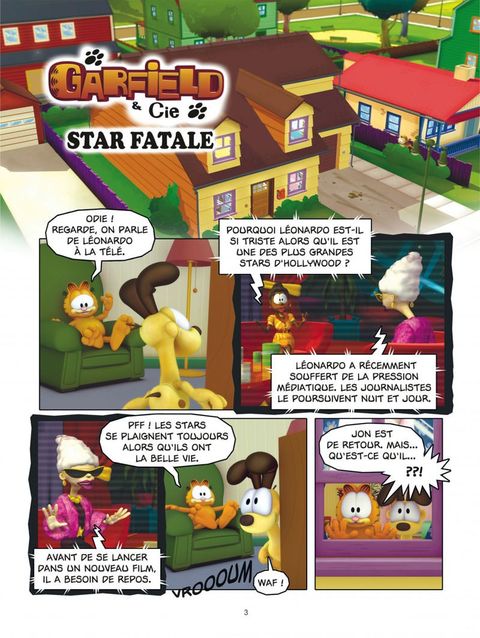 Aperçu de l'album Garfield & Cie tome 16 - Star Fatale