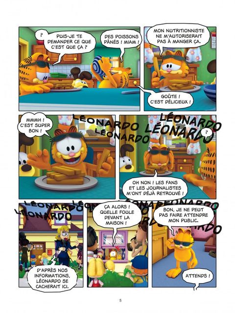 Aperçu de l'album Garfield & Cie tome 16 - Star Fatale