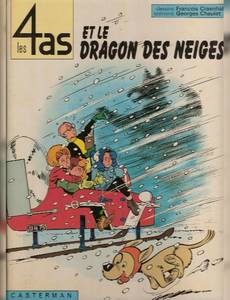 Couverture de l'album Les 4as et le Dragon des Neiges
