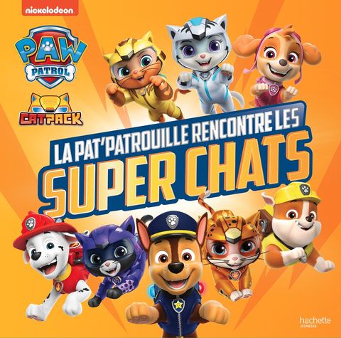 Couverture de l'album La pat'patrouille rencontre les super chats