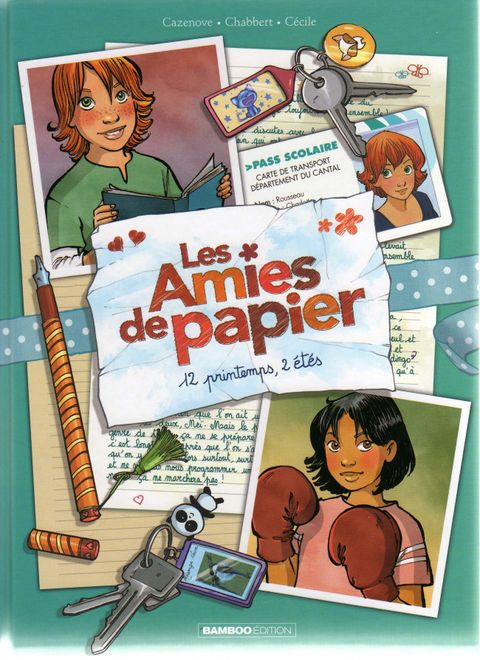 Couverture de l'album Les Amies de Papier